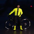 Men's Rogelli Essential Winter Hi Vis cycling jacket yellow 9