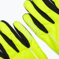 Men's cycling gloves Rogelli Essential Winter Waterproop fluor yellow 5