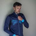 Men's cycling jacket Rogelli Radius Winter Jacket blue 10