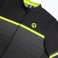 Rogelli Hero II men's cycling jersey yellow/black/grey 5