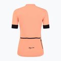 Women's cycling jersey Rogelli Modesta coral/black 4