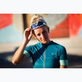 Women's cycling jersey Rogelli Modesta green/turquoise 5