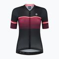 Rogelli Impress II women's cycling jersey burgundy/coral/black 3