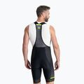 Rogelli Hero II Bib Short men's cycling shorts yellow/grey/black 2