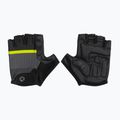 Rogelli Hero II men's cycling gloves black/fluor/grey