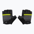 Rogelli Hero II men's cycling gloves black/fluor/grey 2