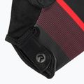 Rogelli Hero II men's cycling gloves black/red/bordeaux 4