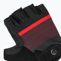 Rogelli Hero II men's cycling gloves black/red/bordeaux 5