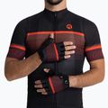 Rogelli Hero II men's cycling gloves black/red/bordeaux 2