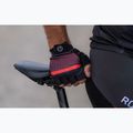 Rogelli Hero II men's cycling gloves black/red/bordeaux 3