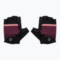 Women's cycling gloves Rogelli Impress II burgundy/coral/black 4