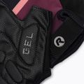 Women's cycling gloves Rogelli Impress II burgundy/coral/black 5