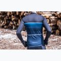Rogelli Hero II men's cycling longsleeve black/blue 9