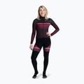 Women's cycling longsleeve Rogelli Impress II bordeaux / coral 2