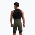 Rogelli Signature Bib Short men's cycling shorts green 2