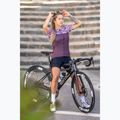 Women's cycling jersey Rogelli Essential Graphic burgundy/coral 10