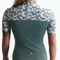 Women's cycling jersey Rogelli Essential Graphic mint/yellow 3