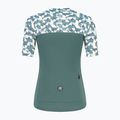 Women's cycling jersey Rogelli Essential Graphic mint/yellow 5