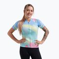 Women's cycling jersey Rogelli Vintage blue/pink