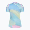 Women's cycling jersey Rogelli Vintage blue/pink 4