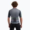 Men's cycling jersey Rogelli Fast grey / turguoise 2