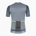 Men's cycling jersey Rogelli Fast grey / turguoise 8