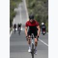 Rogelli Core Block men's cycling jersey black / bordeaux / red 9