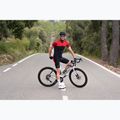 Rogelli Core Block men's cycling jersey black / bordeaux / red 10