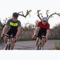 Rogelli Core Block men's cycling jersey black / bordeaux / red 11