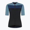 Women's cycling jersey Rogelli Core Block W black/blue/dark blue 6