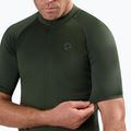 Rogelli Essential II army green men's cycling jersey 4