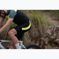 Rogelli Core Bib Short men's cycling shorts black/fluor yellow 8