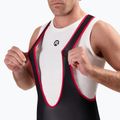 Rogelli Core Bib Short men's cycling shorts black/red 3