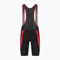 Rogelli Core Bib Short men's cycling shorts black/red 7