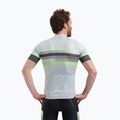Men's cycling jersey Rogelli Hero II grey/lime 2