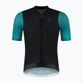 Men's cycling jersey Rogelli Fast black/teal/green 6