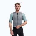 Men's cycling jersey Rogelli Fast grey/dusty teal/teal