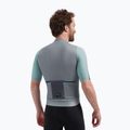 Men's cycling jersey Rogelli Fast grey/dusty teal/teal 2