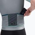 Men's cycling jersey Rogelli Fast grey/dusty teal/teal 5
