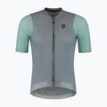Men's cycling jersey Rogelli Fast grey/dusty teal/teal 6