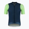 Men's cycling jersey Rogelli Fast blue/lime 5