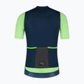 Men's cycling jersey Rogelli Fast blue/lime 6