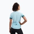 Women's cycling jersey Rogelli Modesta light blue 2