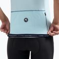 Women's cycling jersey Rogelli Modesta light blue 4
