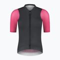 Women's cycling jersey Rogelli Fast ebony/pink/coral 6