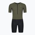 Triathlon suit Rogelli Florida Tri Suit black/army green