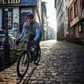 Men's cycling jacket Rogelli Essential II Jacket grey 10