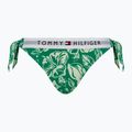 Tommy Hilfiger Cheeky Side Tie Bikini Bottom Print vintage tropical olympic green