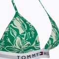 Tommy Hilfiger Triangle Fixed Foam Print swimsuit top vinted tropical olympic green 3