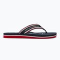 Tommy Hilfiger Im Graphic Beach Sandal women's flip flops space blue 2